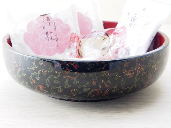 画像2: 内朱　菓子器　黒