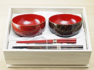 お椀とお箸のセット - 津軽塗専門店 恵比須屋